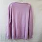 Lingua Franca Lavender Button Up Cardigan Sweater image number 2