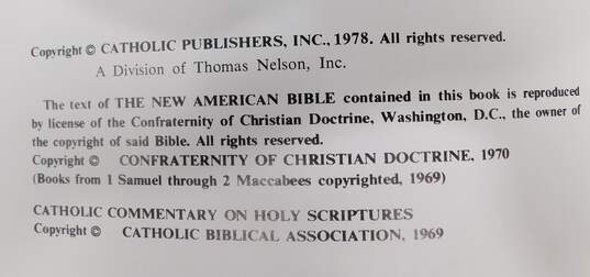 Thomas Nelson Publishers NAB New American Bible w Case image number 7