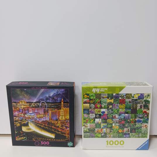 4pc Bundle of Assorted Jigsaw Puzzles image number 2