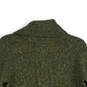 Womens Green Turtleneck Long Sleeve Knitted Pullover Sweater Size XS image number 3