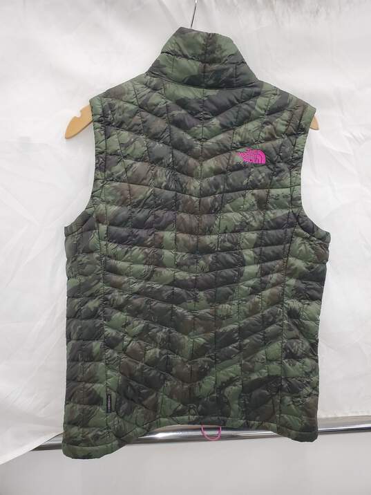 Women The North Face FLEECE VEST PUFFER Size-M image number 2