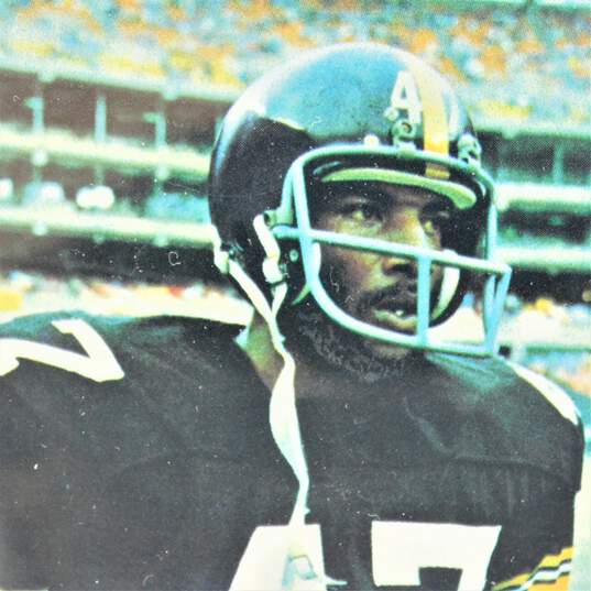 1977 HOF Mel Blount Topps All-Pro Pittsburgh Steelers image number 2