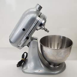 KitchenAid Artisan Series 5qt Tilt Head Stand Mixer Silver 325W alternative image