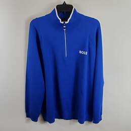 Hugo Boss Men Blue Sweater 2X NWT