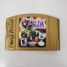 Nintendo The Legend of Zelda Majora's Mask Gold / Untested