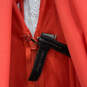 NWT Womens Janisa Pink Halter Neck Ruffle Sleeveless Maxi Dress Size Small image number 4