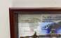 Framed Korean War Artifact -The Wire Fence From DMZ image number 3