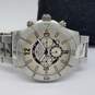 Invicta1422 46mm White Dial St. Steel 100m WR Men's Watch 166g image number 2