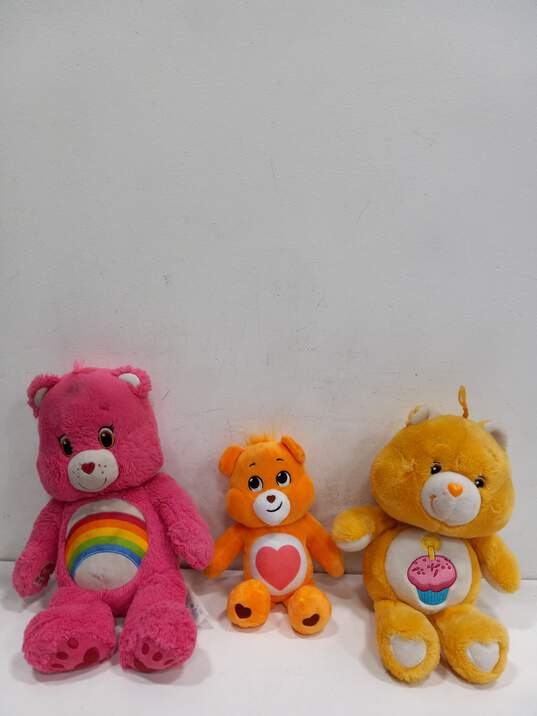 10 Assorted Care Bear Plush Lot image number 2