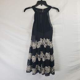 Guess Womens Black Floral Lace Dress Sz 0 NWT alternative image