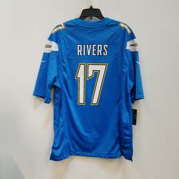 Nike Mens Blue Los Angeles Chargers Philip Rivers #17 NFL Jersey Size L alternative image