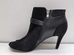 Marc Fisher Shimmee Women Peep-Toe Boots Women's, Size 8.5, Black alternative image