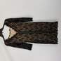 Lapis Lace Dress Black Nude S image number 2