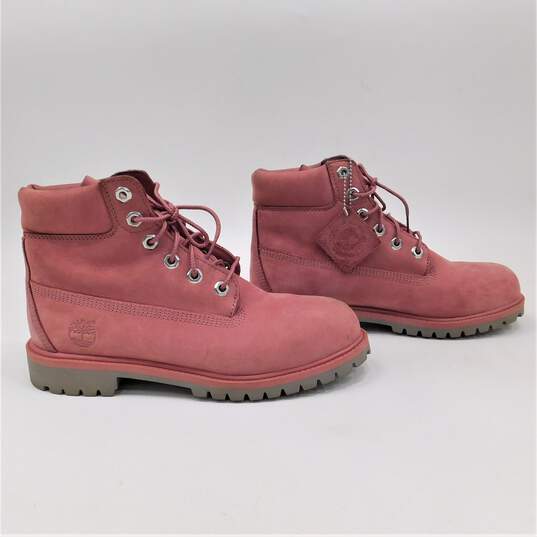Boys Timberland Suede Nubuck Boots Size: 6.5 IOB NWT image number 3
