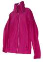 Womens Pink Long Sleeve Activewear Full Zip Jacket Size Medium image number 2