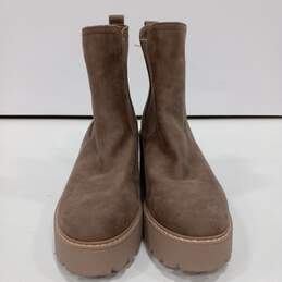 Dolce Vita Tattler Women's Brown Leather Platform Boots Size 10 alternative image