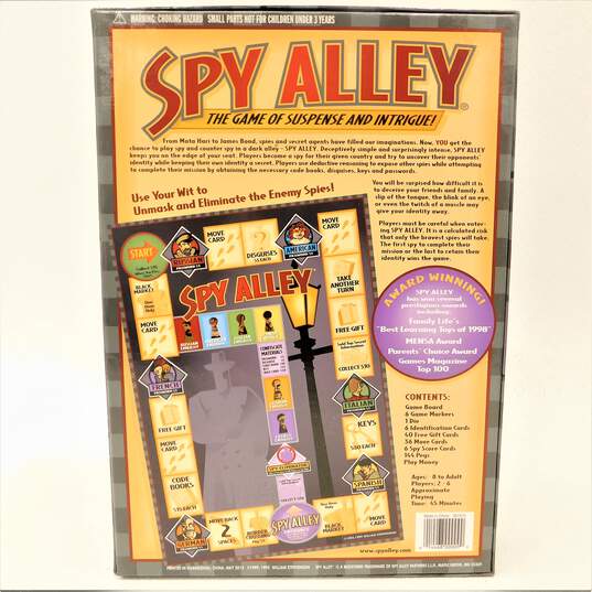 Spy Alley Strategy Board Game W/ Sealed One Night Ultimate Werewolf Game image number 9