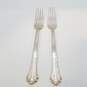 Sterling Silver Silver Plumes 7.25 Fork 2pcs 102.0g image number 1
