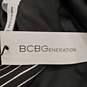 BCBG Generation Women Black Pinstripe Blazer XXS NWT image number 2