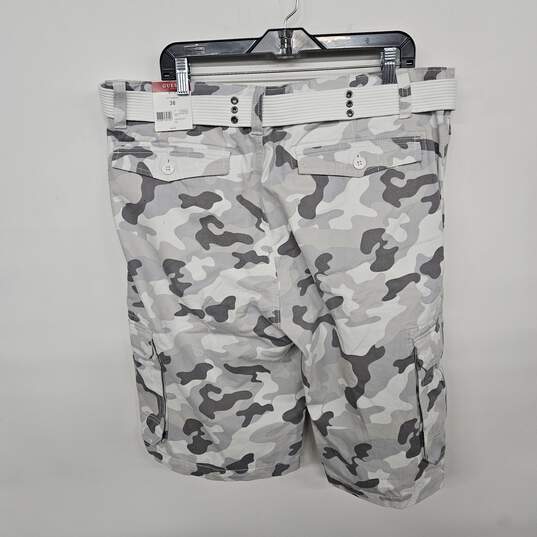 Guess Los Angeles White Camo Shorts image number 2