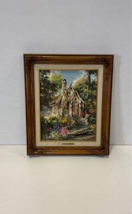 Hansel's House Print by Marty Bell Signed. 2001 Matted & Framed