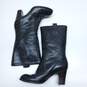 Frye Fiona Studded Mid Leather Boots Women's Size 6.5M image number 2
