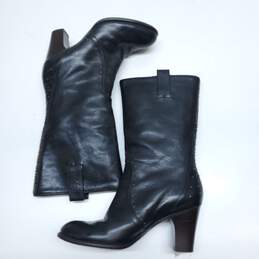 Frye Fiona Studded Mid Leather Boots Women's Size 6.5M alternative image