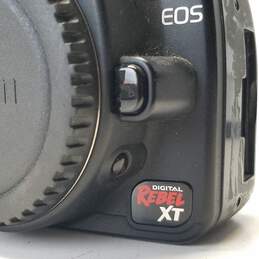Canon EOS Digital Rebel XT 8.0MP DSLR Camera Body Only (For Parts or Repair) alternative image