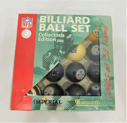 Aramith Billard Ball Set NFL Collector's Edition Packers Steelers IOB