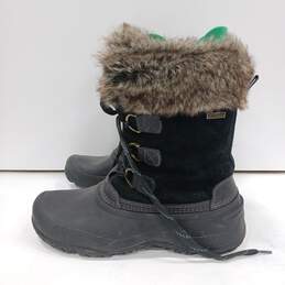 Khombu Black Snow Boots Women's Size 10