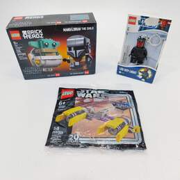 LEGO Star Wars Factory Sealed 75317 30464 & Darth Maul LED Key Light