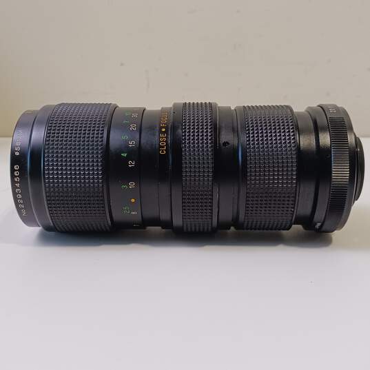 Vintage Vivitar 75-205mm Close Focus Camera Lens in Case image number 2