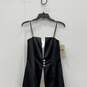NWT Betsy & Adam By Jas Lene Womens Black White Back Zip A-Line Dress Size 6 image number 3