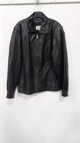 Wilson Leather M. Julian Black Leather Jacket Size L