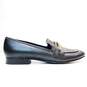 Marc Fisher Nickie Leather Chain Loafers Black 8.5 image number 1