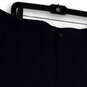 NWT Mens Blue Flat Front Slash Pocket Stretch Chino Shorts Size 42 image number 3