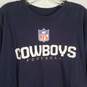 Mens Dallas Cowboys NFL Crew Neck Short Sleeve Pullover T-Shirt Size XL image number 3