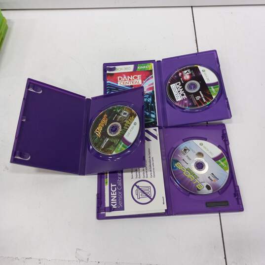 Bundle of 4 Assorted Xbox 360 Kinect Video Games image number 6