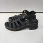 Timberland Women's Black Leather Strappy Open Toe Sandals Size 10 image number 2