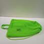 Lacoste Nylon Drawstring Tote Bag Neon Green image number 4