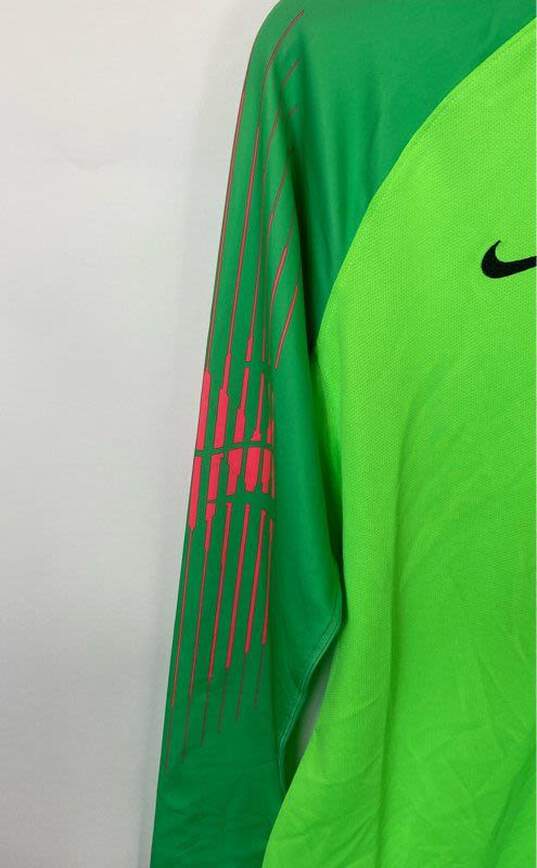 Nike Dri-Fit Green Long Sleeve - Size Medium image number 5