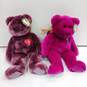 Two Vintage TY Beanie Baby Teddy Bears image number 1