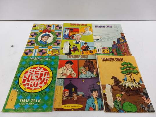 12PC  Assorted Treasure Chest Comic Book Bundle image number 2