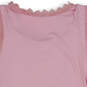 NWT Womens Pink Lace Sleeveless Scalloped Round Neck Blouse Top Size M image number 4