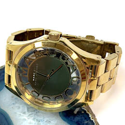 Designer Marc By Marc Jacobs MBM3206 Gold-Tone Round Dial Analog Wristwatch alternative image