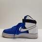 Nike Air CI2164-400 Force 1 High LV8 2 Game Royal Sneakers Size 7Y Women's Size 8.5 image number 2