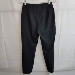 Eileen Fisher black knit straight leg pants PS alternative image