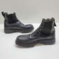 AUTHENTICATED MENS PRADA LEATHER CHELSEA BOOTS SZ 7.5 image number 3