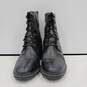Timberland Women's Black Embossed Leather Sienna Ankle Boots Size 6.5 image number 1