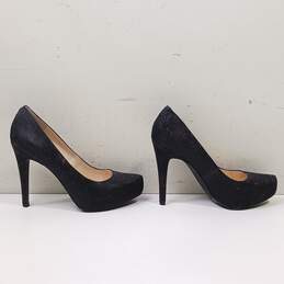 Women's Black Heels Size 7.5m alternative image